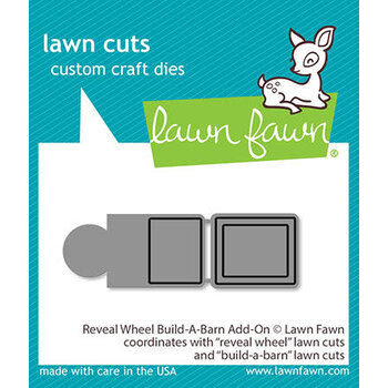 LAWN FAWN LAWN FAWN REVEAL WHEEL BUILD-A-BARN ADD-ON DIE SET
