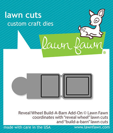 LAWN FAWN LAWN FAWN REVEAL WHEEL BUILD-A-BARN ADD-ON DIE SET