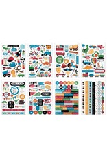 ECHO PARK PAPER ECHO PARK PLAY ALL DAY BOY 6x8 STICKER BOOK