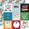 ECHO PARK PAPER ECHO PARK PLAY ALL DAY BOY 4x4 JOURNALING CARDS 12x12 CARDSTOCK