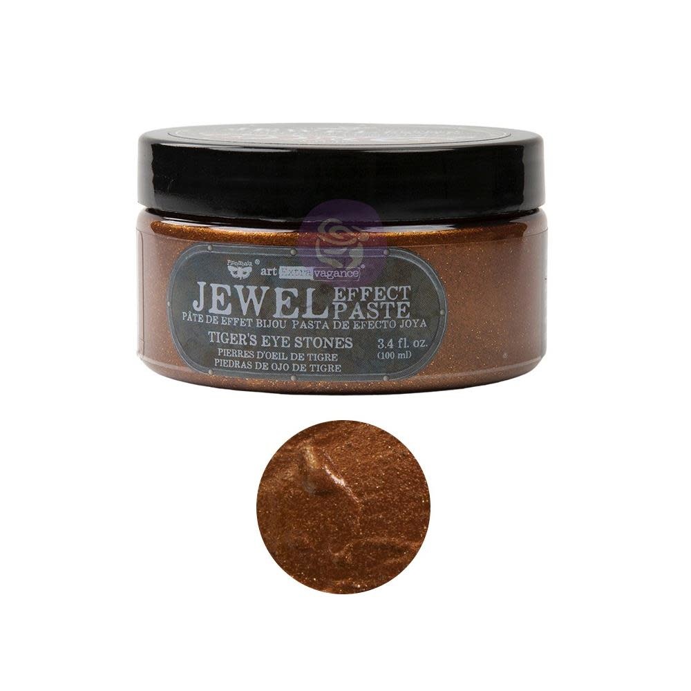 PRIMA PRIMA FINNABAIR ART EXTRAVAGANCE TIGER'S EYE STONES JEWEL EFFECT PASTE