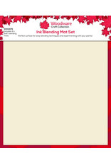 WOODWARE CRAFT COLLECTION WOODWARE 6x6 INK BLENDING MAT SET 2/PK