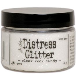 RANGER TIM HOLTZ DISTRESS GLITTER CLEAR ROCK CANDY 3OZ