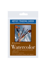 STRATHMORE STRATHMORE WATERCOLOR 2.5X3.5 ARTIST TRADING CARDS 10/PK