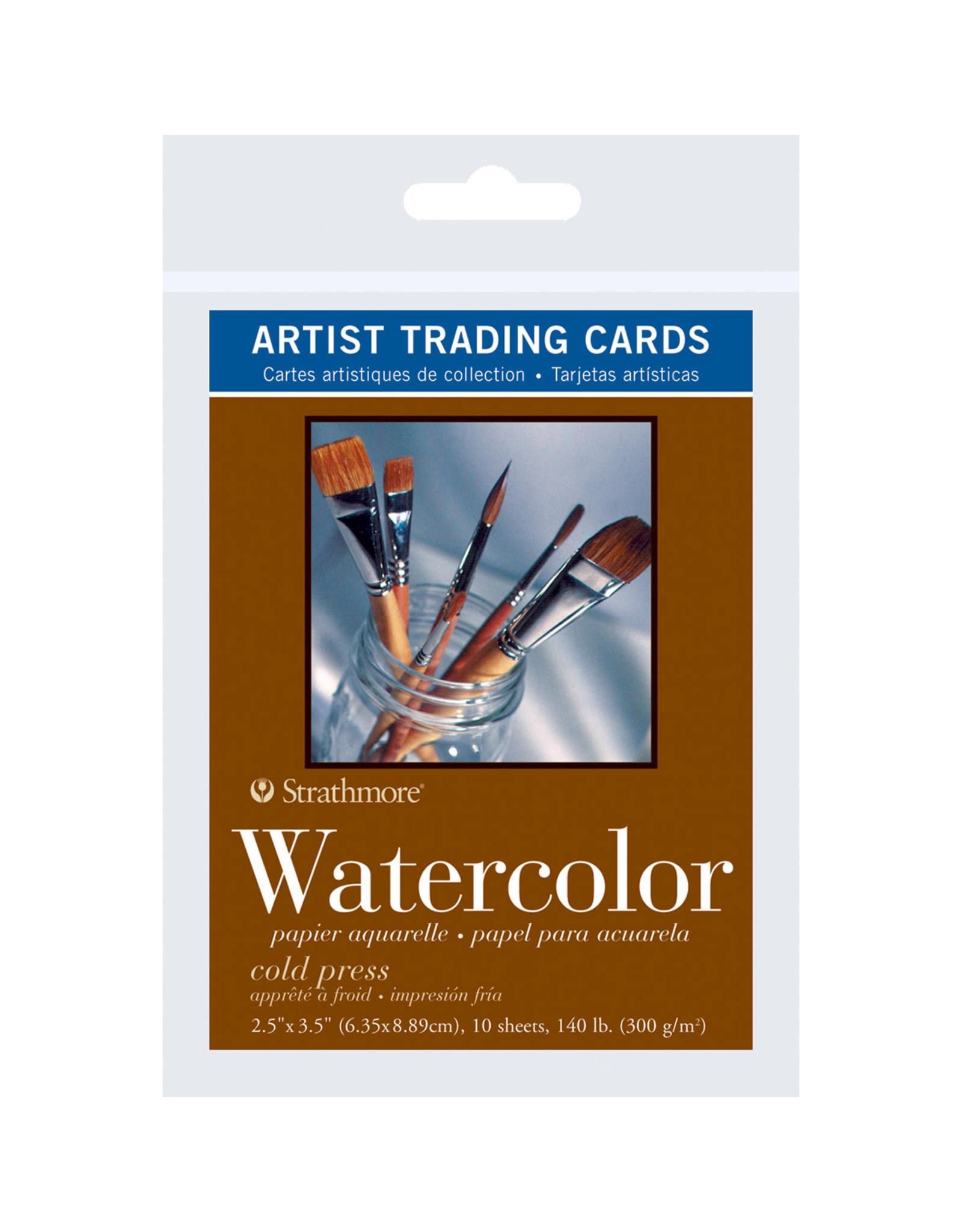 STRATHMORE STRATHMORE WATERCOLOR 2.5X3.5 ARTIST TRADING CARDS 10/PK