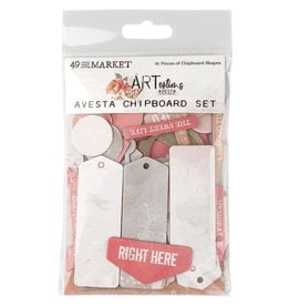 49 AND MARKET 49 AND MARKET ARTOPTIONS AVESTA CHIPBOARD SET 61 PIECES