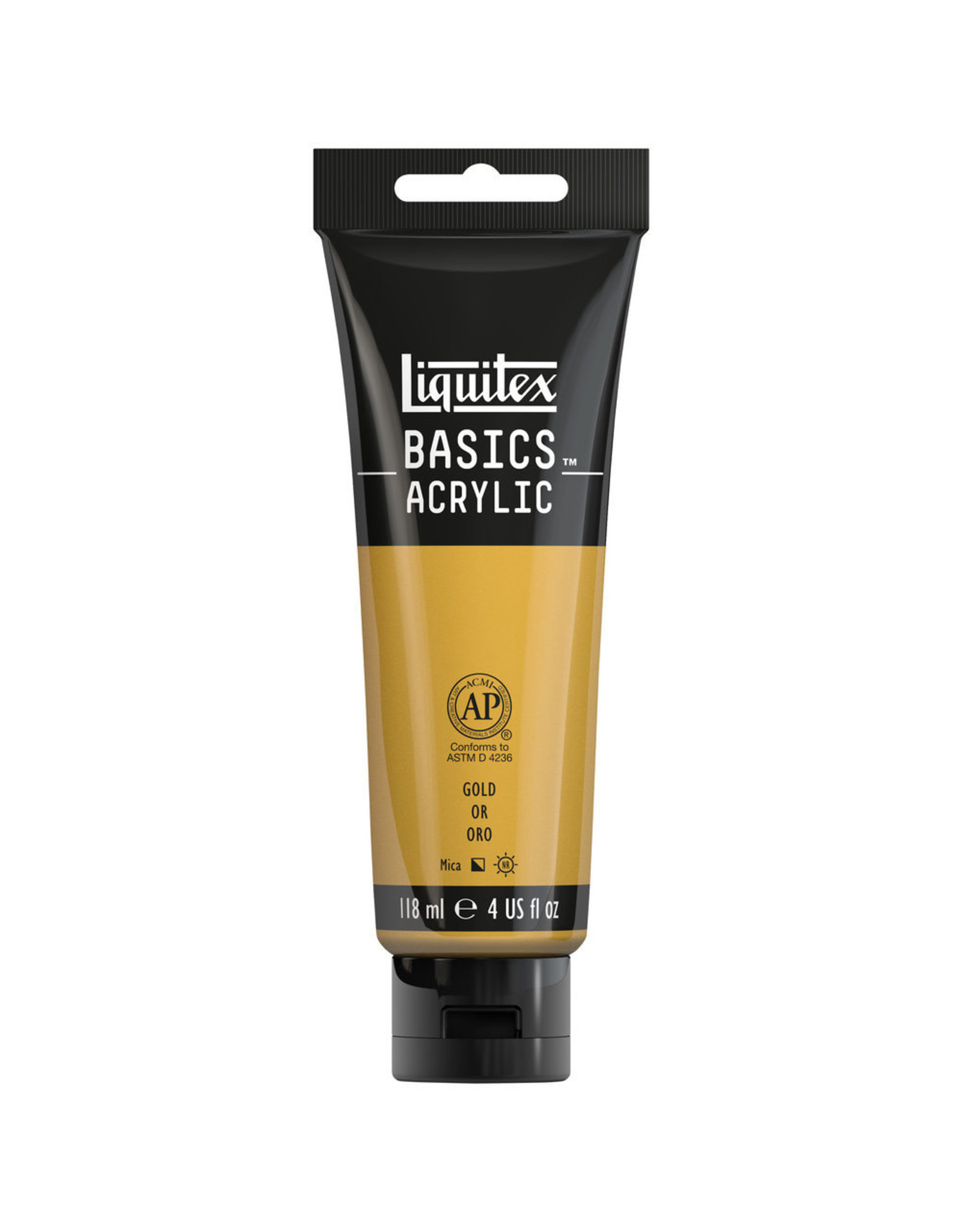 Liquitex Basics Acrylic Paint Gold 4 oz