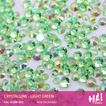 HOBBY ARTS CRYSTALLINE LIGHT GREEN CRYSTALS