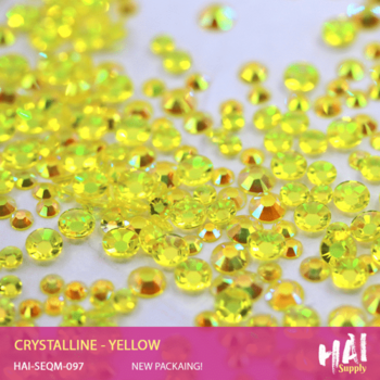 HOBBY ARTS CRYSTALLINE YELLOW CRYSTALS