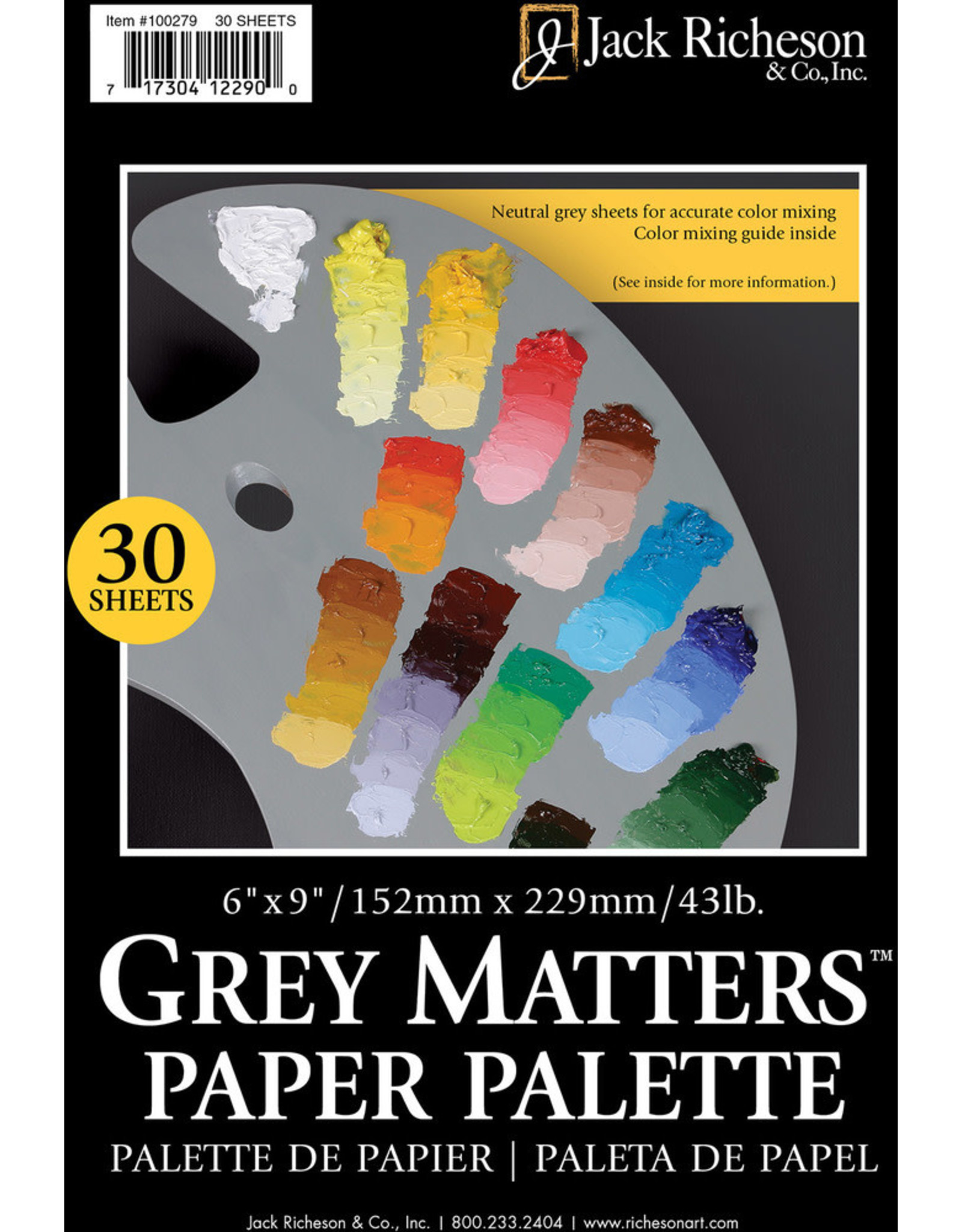 Richeson Grey Matters Paper Palette