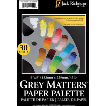 JACK RICHESON GREY MATTERS 6x9 PAPER PALETTE