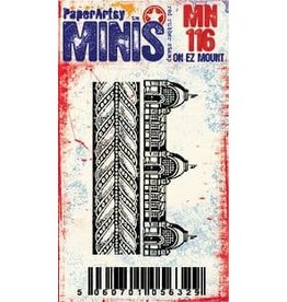 PAPER ARTSY PAPER ARTSY MINIS MN116 CLING STAMP