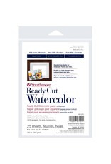 STRATHMORE STRATHMORE READY CUT WATERCOLOR PAPER PACK 5x7 25/PK