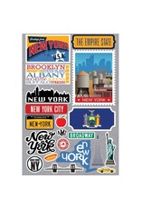 REMINISCE REMINISCE JET SETTERS NEW YORK 3D STICKERS