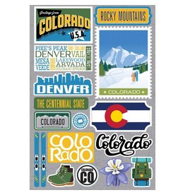 REMINISCE REMINISCE JET SETTERS COLORADO 3D STICKERS