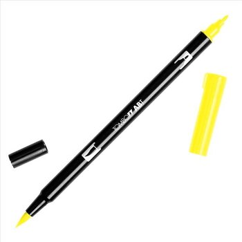 TOMBOW TOMBOW ABT-055 PROCESS YELLOW DUAL BRUSH MARKER