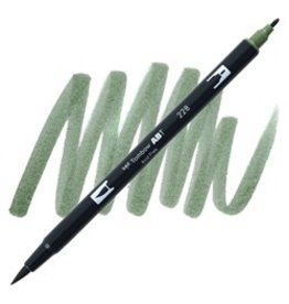 TOMBOW TOMBOW ABT-228 GREY GREEN DUAL BRUSH MARKER