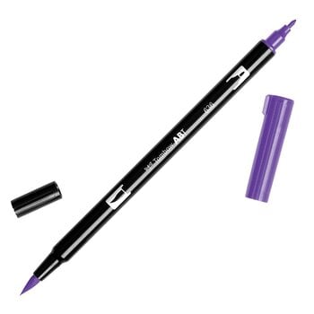TOMBOW TOMBOW ABT-636 IMPERIAL PURPLE DUAL BRUSH MARKER
