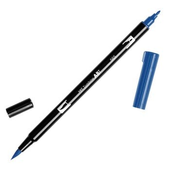 TOMBOW TOMBOW ABT-565 DEEP BLUE DUAL BRUSH MARKER