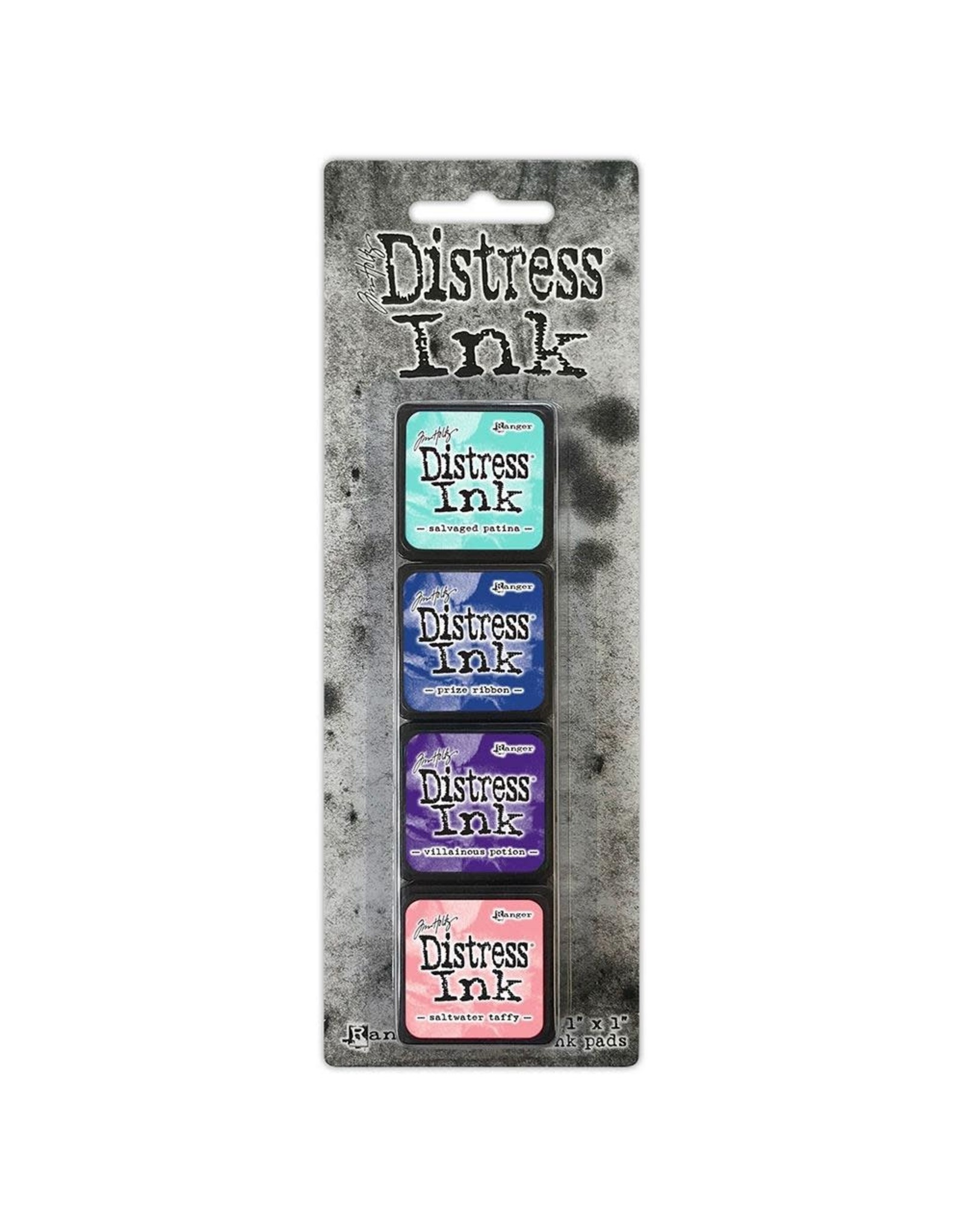 RANGER TIM HOLTZ DISTRESS MINI INK PAD KIT #17 4PK