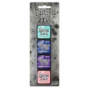 RANGER TIM HOLTZ DISTRESS MINI INK PAD KIT #17 4PK