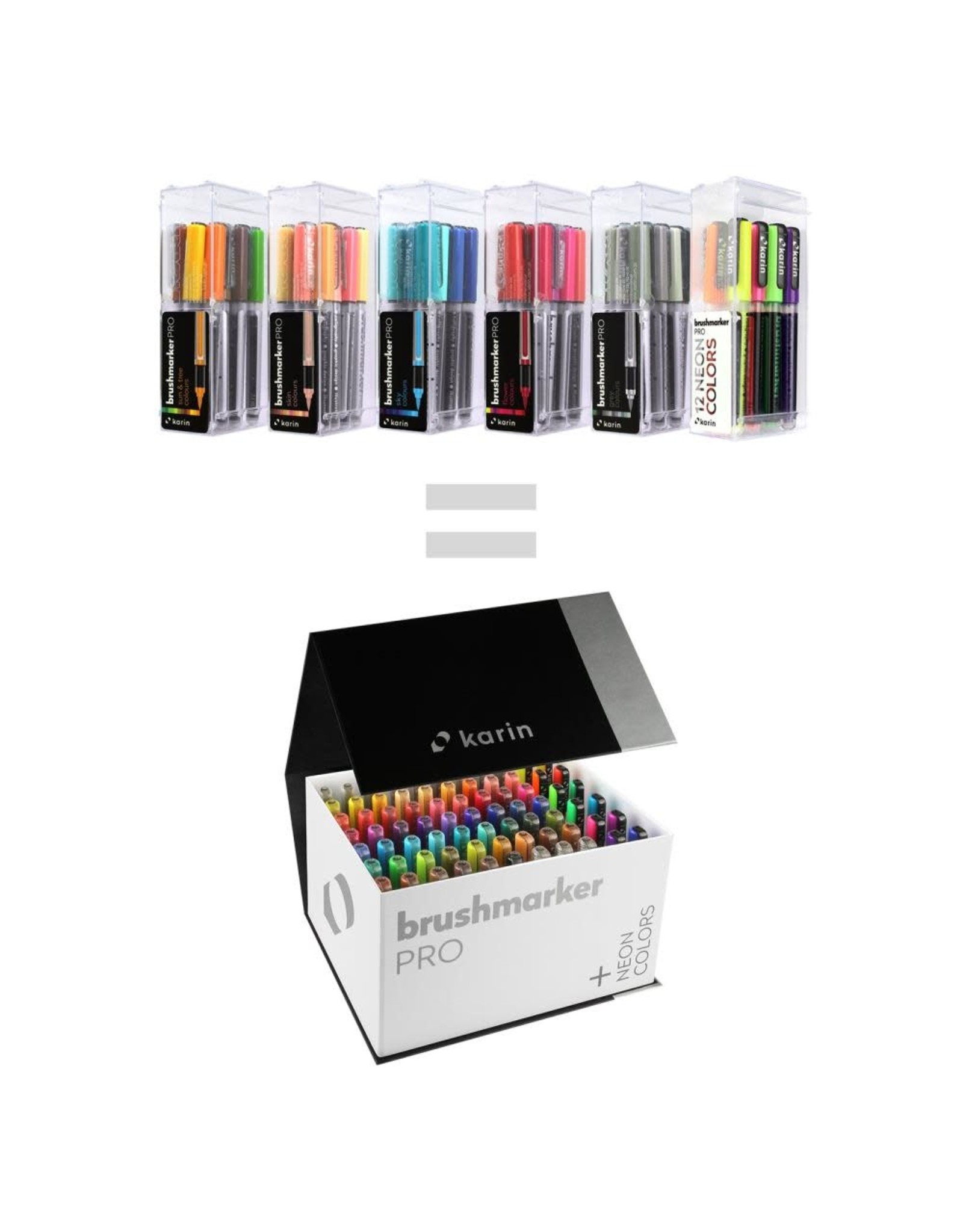 KARIN KARIN BRUSHMARKER PRO MEGA BOX PLUS