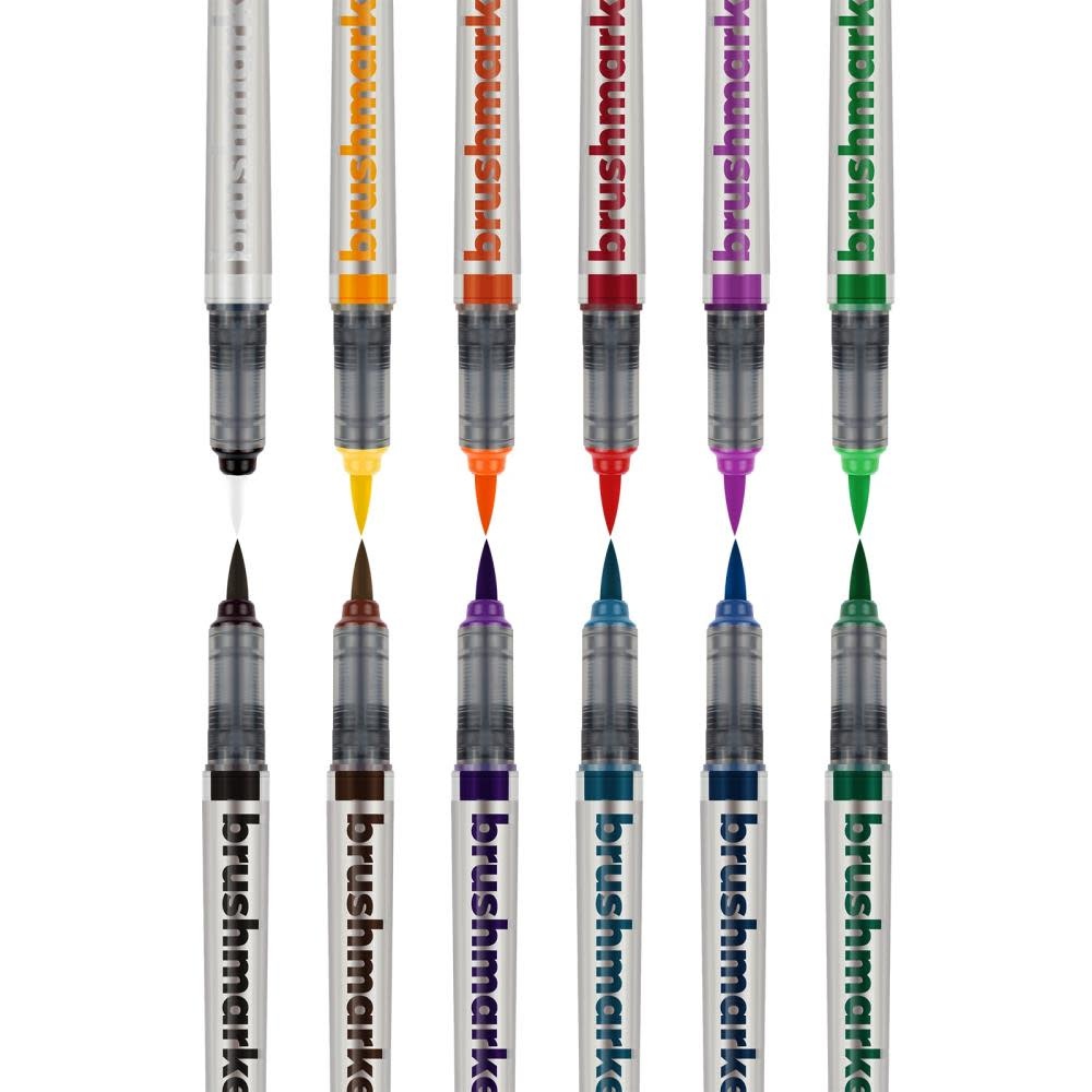 KARIN KARIN BRUSHMARKER PRO BASIC COLORS+BLENDER 12/PK
