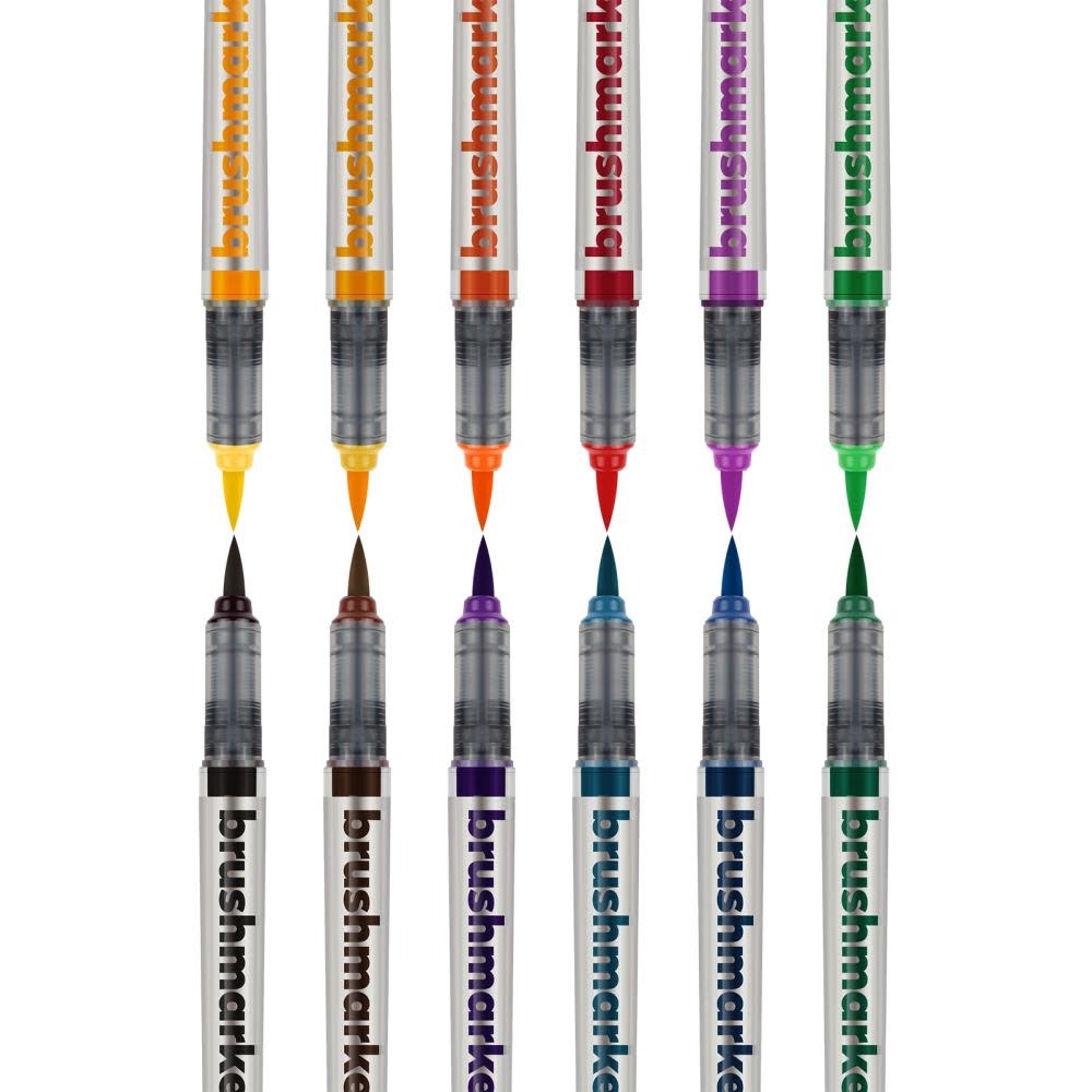 KARIN KARIN BRUSHMARKER PRO BASIC COLORS 12/PK