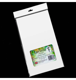 LAVINIA STAMPS LAVINIA MULTIFARIOUS SMOOTH & SUPREME WHITE CARDS 20/PK