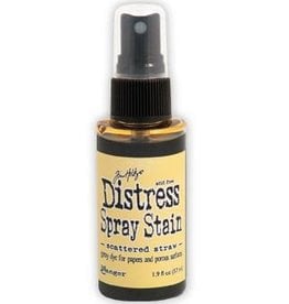 RANGER TIM HOLTZ DISTRESS INK STAIN SPRAY SCATTERED STRAW 1.9OZ