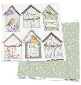 CIAO BELLA CIAO BELLA SPARROW HILL HOUSE CARDS 12x12 CARDSTOCK