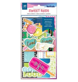 AMERICAN CRAFTS AMERICAN CRAFTS VICKI BOUTIN SWEET RUSH JOURNALING WITH FOIL ACCENTS DIE CUTS