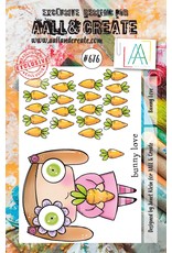 AALL & CREATE AALL & CREATE JANET KLEIN #676 BUNNY LOVE A7 ACRYLIC STAMP SET