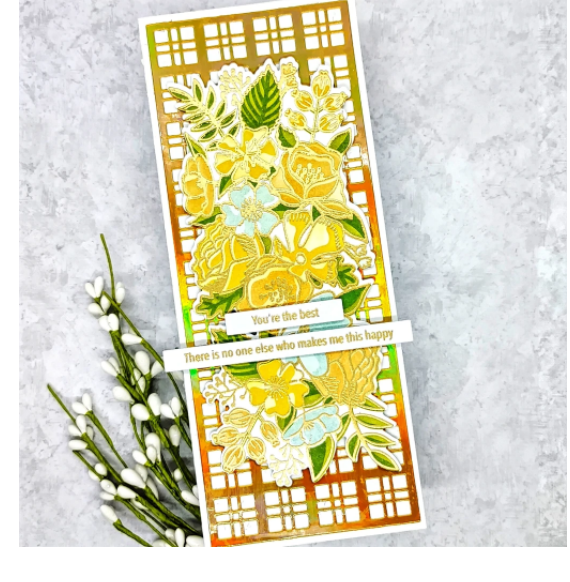LDRS CREATIVE LDRS CREATIVE THANKFUL FLOWERS DIE SET