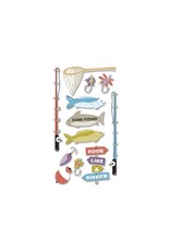 JOLEE’S JOLEE'S BOUTIQUE LE GRANDE FISHING  3D STICKERS