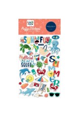 CARTA BELLA CARTA BELLA STEVEN DUNCAN BEACH PARTY PUFFY STICKERS