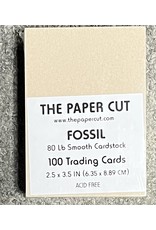 PAPER CUT THE PAPER CUT FOSSIL TRADING CARDS 2.5x3.5 100/PK