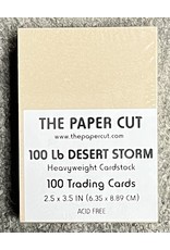PAPER CUT THE PAPER CUT DESERT STORM TRADING CARDS 2.5x3.5 100/PK
