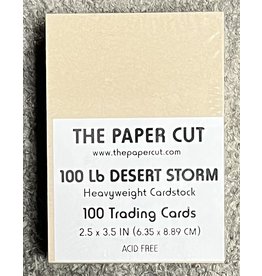 PAPER CUT THE PAPER CUT DESERT STORM TRADING CARDS 2.5x3.5 100/PK