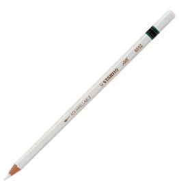 STABILO STABILO PAPER GLASS PLASTIC METAL AQUARELLABLE WHITE PENCIL