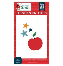 ECHO PARK PAPER ECHO PARK FIRST DAY OF SCHOOL APPLE AND STARS DIE SET