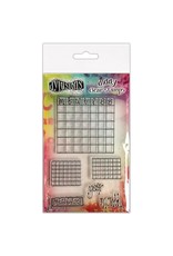 RANGER DYLUSIONS CHECK IT OUT DIDDY CLEAR STAMP SET