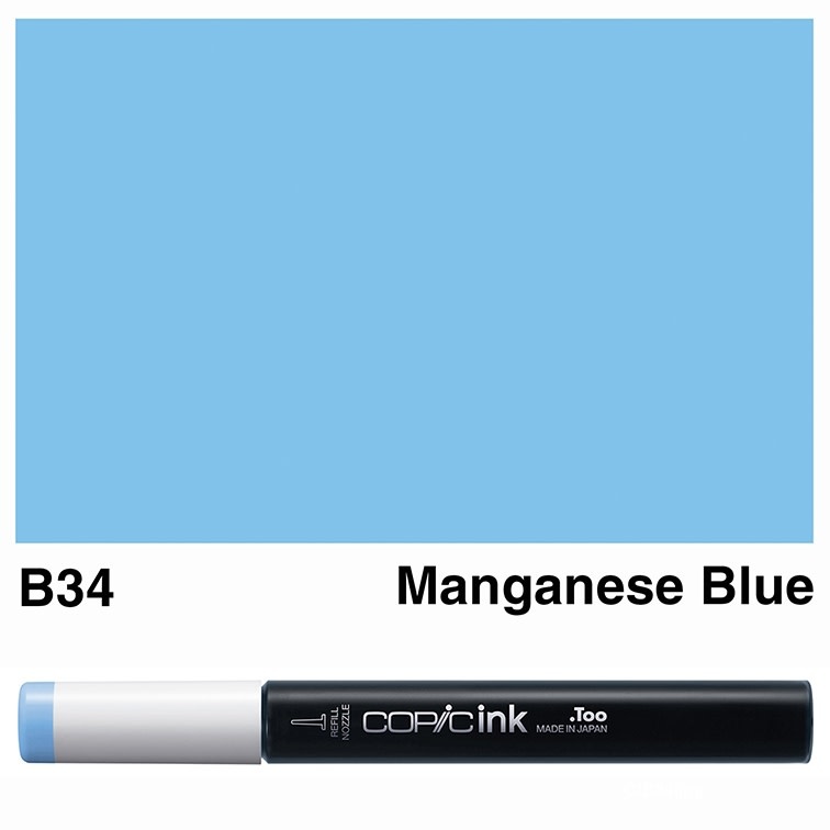 COPIC COPIC B34 MANGANESE BLUE REFILL