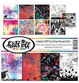 REMINISCE REMINISCE HATS OFF TO THE GRAD 12x12 COLLECTION KIT