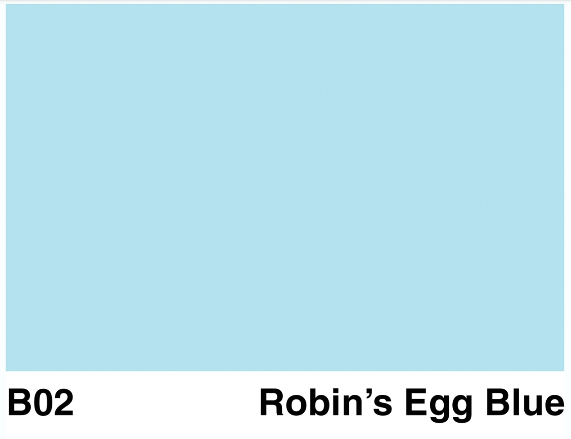 COPIC COPIC B02 ROBIN'S EGG BLUE REFILL