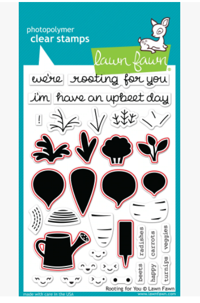 LAWN FAWN LAWN FAWN ROOTING FOR YOU DIE SET
