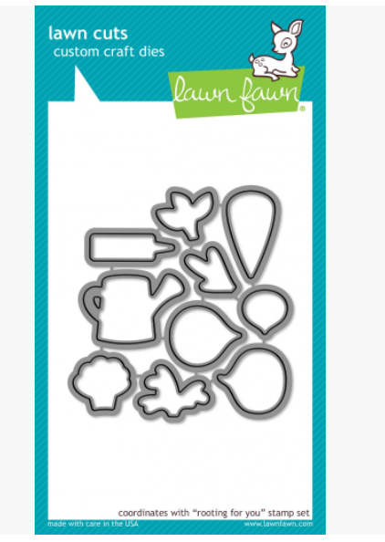 LAWN FAWN LAWN FAWN ROOTING FOR YOU DIE SET