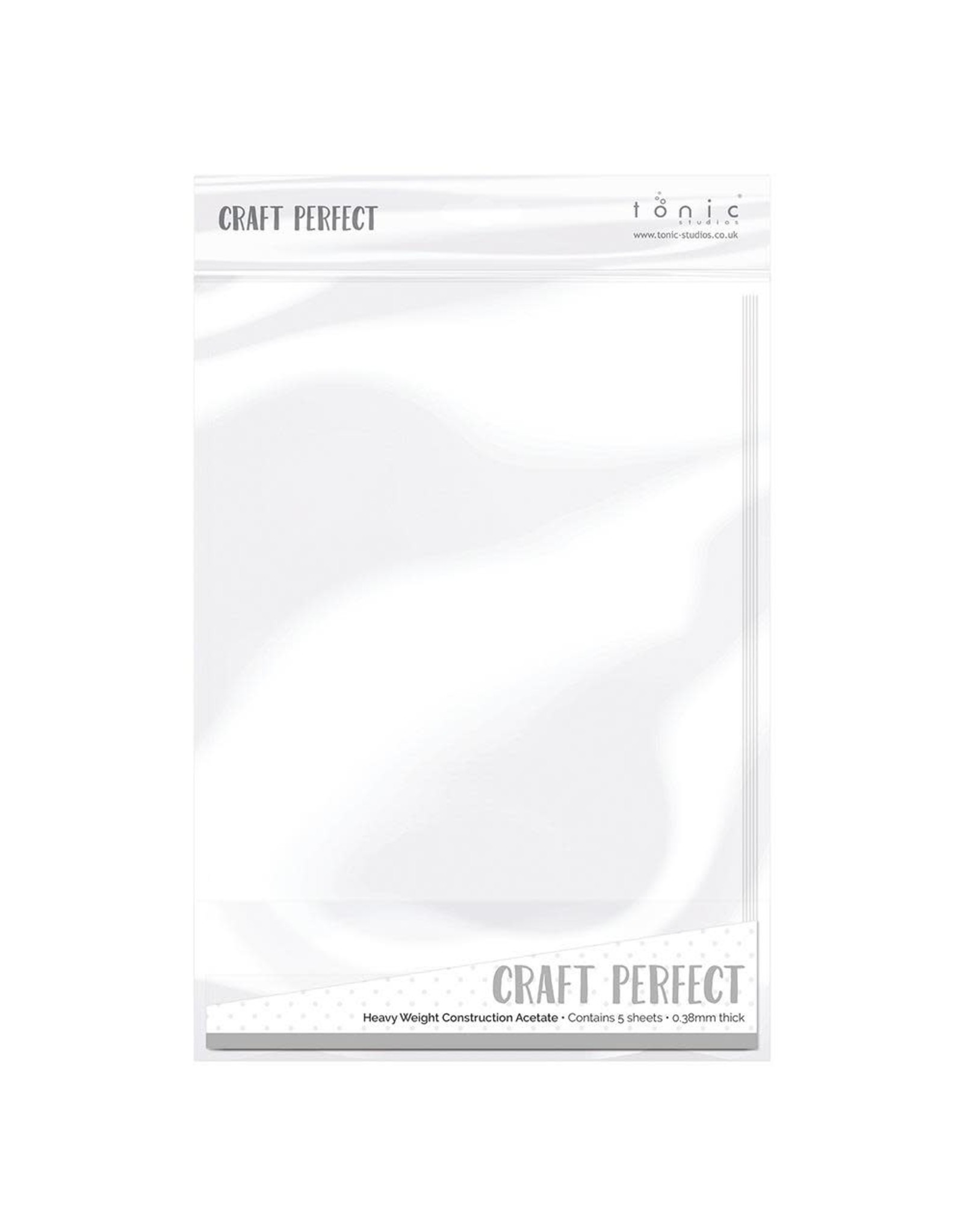 TONIC TONIC CRAFT PERFECT HEAVY WEIGHT ACETATE A4 5 SHEETS