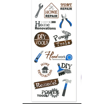 FOREVER IN TIME HOME REPAIRS CLEAR STICKERS