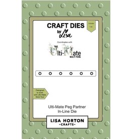 LISA HORTON CRAFTS LISA HORTON CRAFTS ULTI-MATE PEG PARTNER IN-LINE DIE
